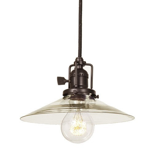 JVI Designs - 1200-08 S1 - One Light Pendant - Union Square - Oil Rubbed Bronze