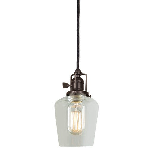 JVI Designs - 1200-08 S9 - One Light Pendant - Union Square - Oil Rubbed Bronze