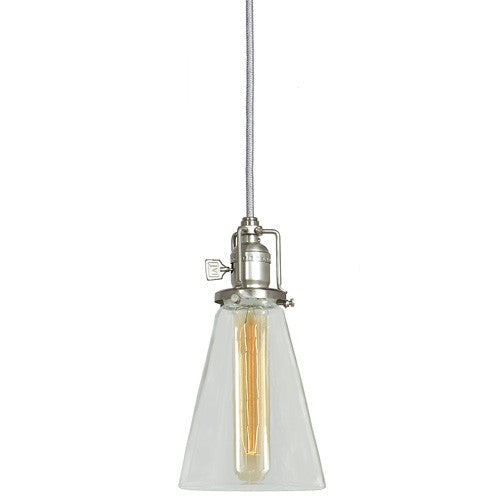 JVI Designs - 1200-17 S10 - One Light Pendant - Union Square - Pewter