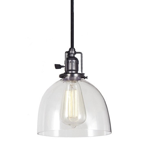 JVI Designs - 1200-18 S5 - One Light Pendant - Union Square - Gun Metal