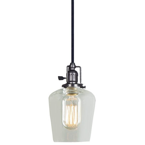 JVI Designs - 1200-18 S9 - One Light Pendant - Union Square - Gun Metal