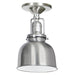 JVI Designs - 1202-17 M2 - One Light Flush Mount - Union Square - Pewter