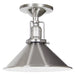 JVI Designs - 1202-17 M3 - One Light Flush Mount - Union Square - Pewter