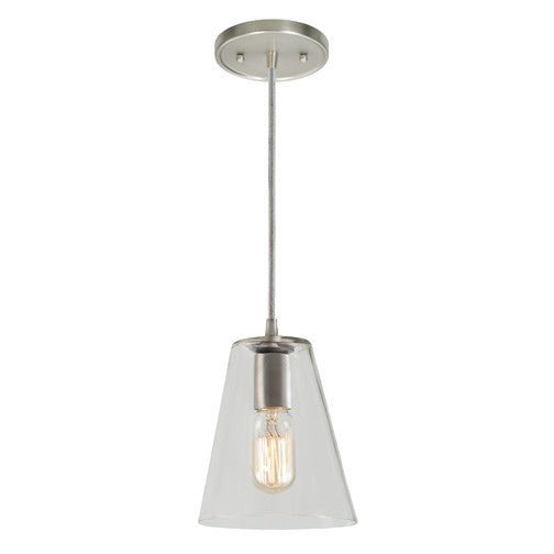 JVI Designs - 1300-17 G1 - One Light Pendant - Grand Central - Pewter