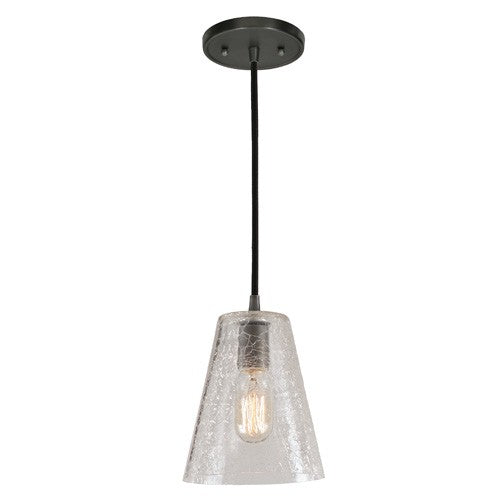 JVI Designs - 1300-18 G2-CK - One Light Pendant - Grand Central - Gun Metal