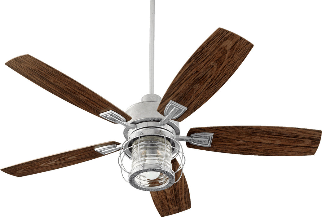 Quorum - 13525-9 - 52``Patio Fan - Galveston - Galvanized