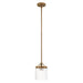 Livex Lighting - 50530-64 - One Light Mini Pendant - Ashton - Hand Painted Palacial Bronze