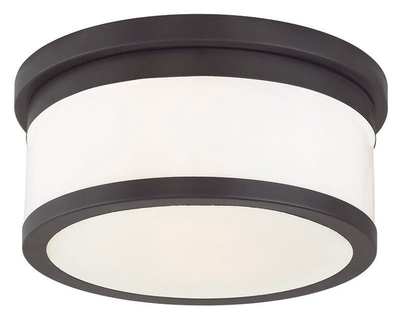 Livex Lighting - 65502-07 - Two Light Ceiling Mount - Stafford - Bronze