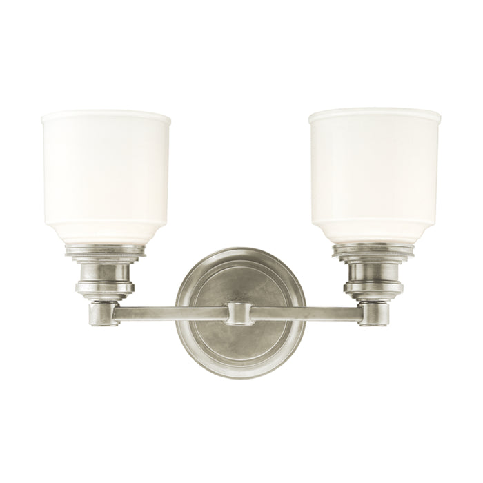 Hudson Valley - 3402-SN - Two Light Bath Bracket - Windham - Satin Nickel