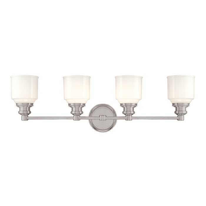 Hudson Valley - 3404-SN - Four Light Bath Bracket - Windham - Satin Nickel