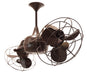 Matthews Fan Company - DD-BZZT-MTL - Ceiling Fan - Duplo-Dinamico - Bronzette