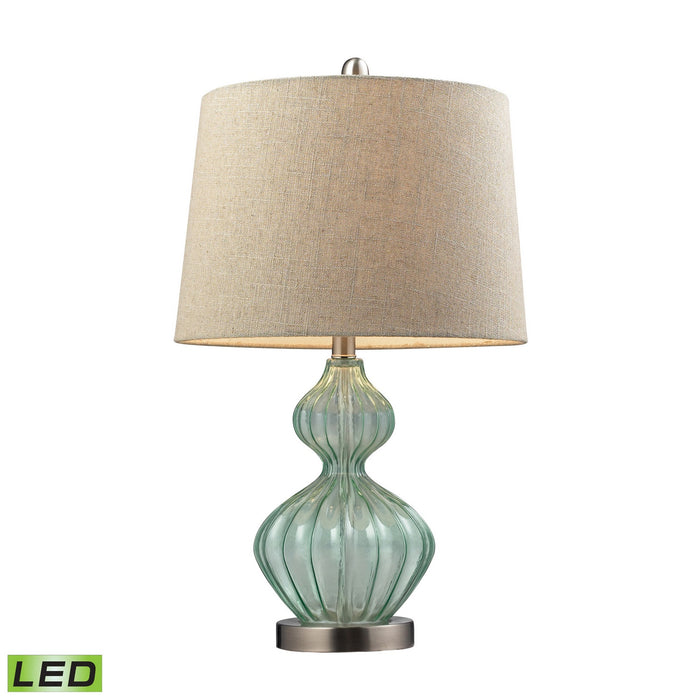 ELK Home - D141-LED - LED Table Lamp - Smoked Glass - Light Green Smoke