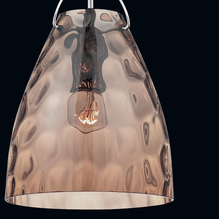 One Light Pendant from the Amero collection in Chrome finish