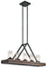 Kichler - 43491AUB - Eight Light Linear Chandelier - Colerne - Auburn Stained Finish