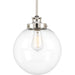 Progress Lighting - P5070-104 - One Light Pendant - Penn - Polished Nickel