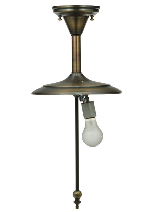 Meyda Tiffany - 136105 - One Light Hardware - Cilindro - Craftsman Brown