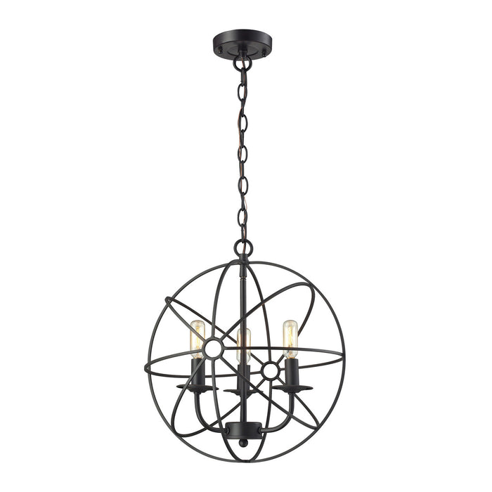 ELK Home - 14243/3 - Three Light Chandelier - Yardley - Oil Rubbed Bronze