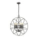 ELK Home - 14244/6 - Six Light Chandelier - Yardley - Oil Rubbed Bronze