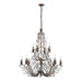 ELK Home - 18147/8+4 - 12 Light Chandelier - Sagemore - Bronze Rust