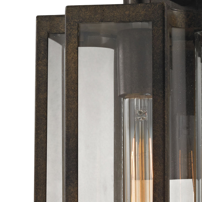 One Light Wall Sconce from the Bianca collection in Hazelnut Bronze finish