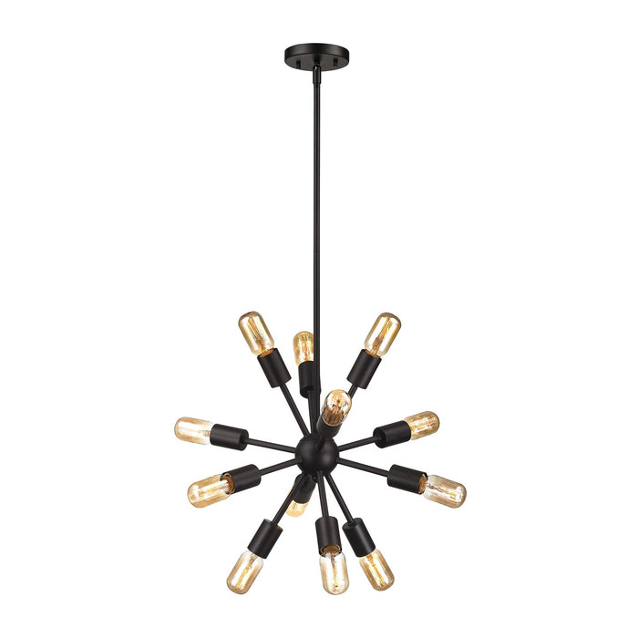 ELK Home - 46230/12 - 12 Light Chandelier - Delphine - Oil Rubbed Bronze