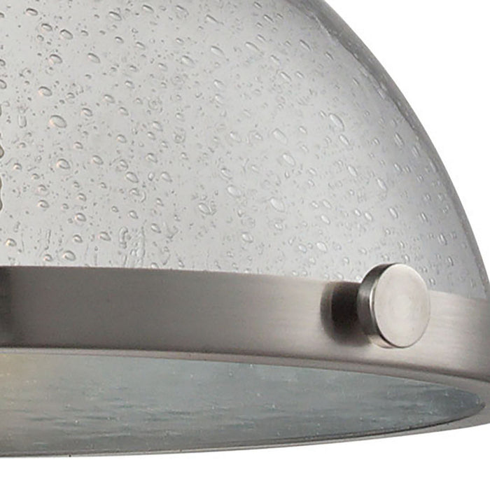 One Light Pendant from the Chadwick collection in Satin Nickel finish