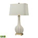 ELK Home - D2596-LED - LED Table Lamp - Fluted Ceramic - Brass, White, White