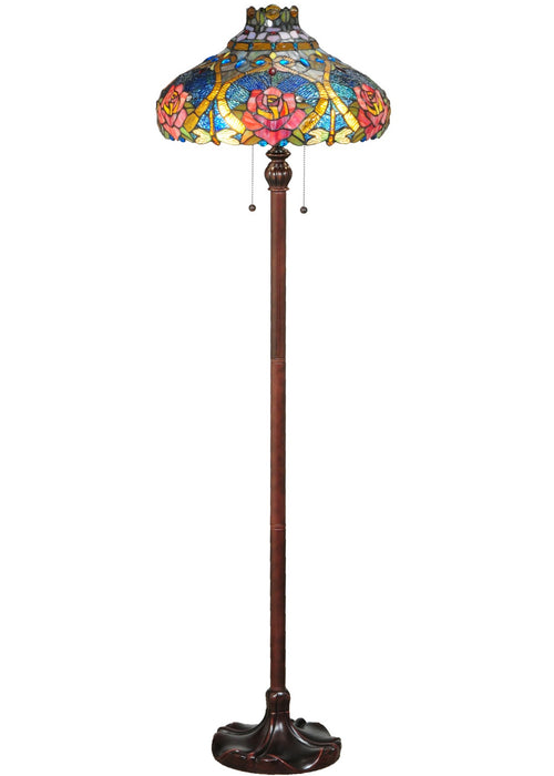 Meyda Tiffany - 138109 - Floor Lamp - Dragonfly Rose