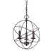 ELK Home - 1513CH/10 - Three Light Chandelier - Williamsport - Oil Rubbed Bronze