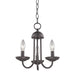 ELK Home - 1523CH/10 - Three Light Chandelier - Williamsport - Oil Rubbed Bronze