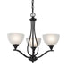 ELK Home - 2103CH/10 - Three Light Chandelier - Bristol Lane - Oil Rubbed Bronze