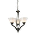 ELK Home - 2453CH/10 - Three Light Chandelier - Tribecca - Oil Rubbed Bronze