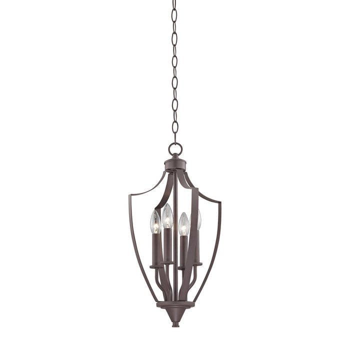 ELK Home - 7704FY/10 - Four Light Mini Pendant - Foyer - Oil Rubbed Bronze