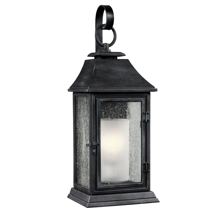 Generation Lighting - OL10602DWZ - One Light Lantern - Shepherd - Dark Weathered Zinc