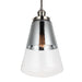 Generation Lighting - P1373PN - One Light Pendant - Waveform - Polished Nickel