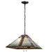 Meyda Tiffany - 144965 - Pendant - Nevada - Mahogany Bronze