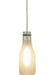 Meyda Tiffany - 147520 - One Light Mini Pendant - Milk Bottle - Crystal