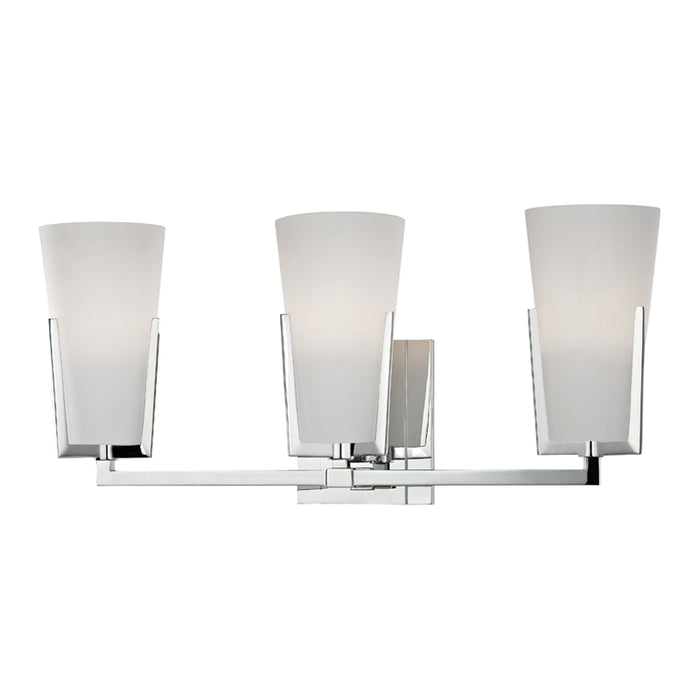 Hudson Valley - 1803-PC - Three Light Bath Bracket - Upton - Polished Chrome