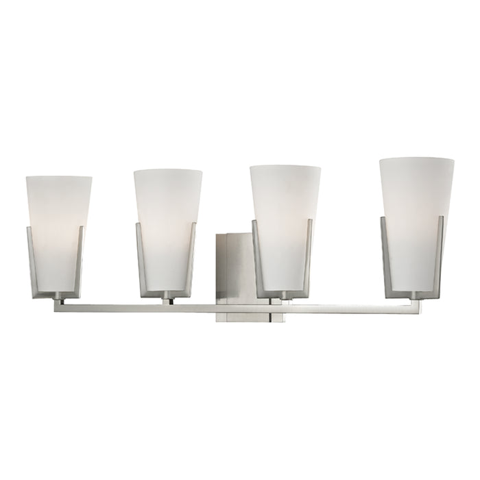 Hudson Valley - 1804-SN - Four Light Bath Bracket - Upton - Satin Nickel