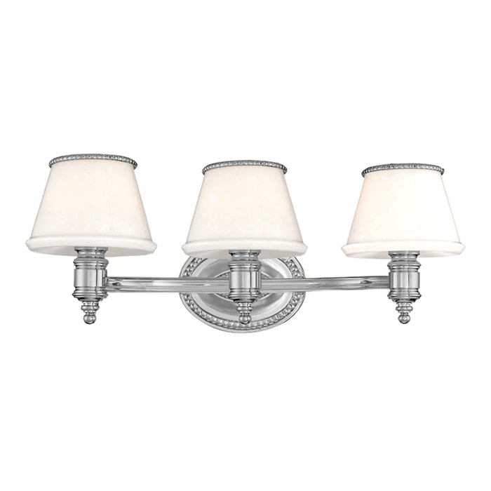 Hudson Valley - 4943-PN - Three Light Bath Bracket - Richmond - Polished Nickel