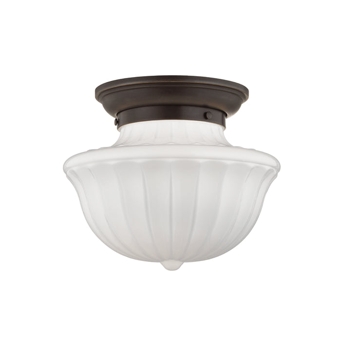 Hudson Valley - 5012F-OB - One Light Flush Mount - Dutchess - Old Bronze