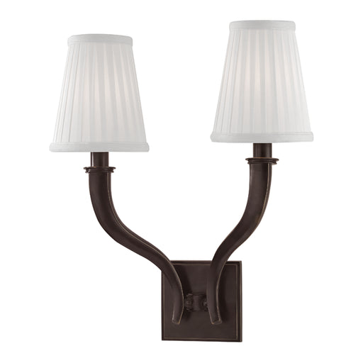Hudson Valley - 5122-OB - Two Light Wall Sconce - Hildreth - Old Bronze