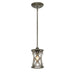 Millennium - 2171-AS - One Light Mini Pendant - Lakewood - Antique Silver