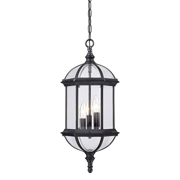 Acclaim Lighting - 5274BK - Three Light Outdoor Hanging Lantern - Dover - Matte Black