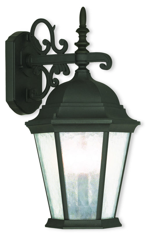 Livex Lighting - 75466-14 - Three Light Outdoor Wall Lantern - Hamilton - Textured Black