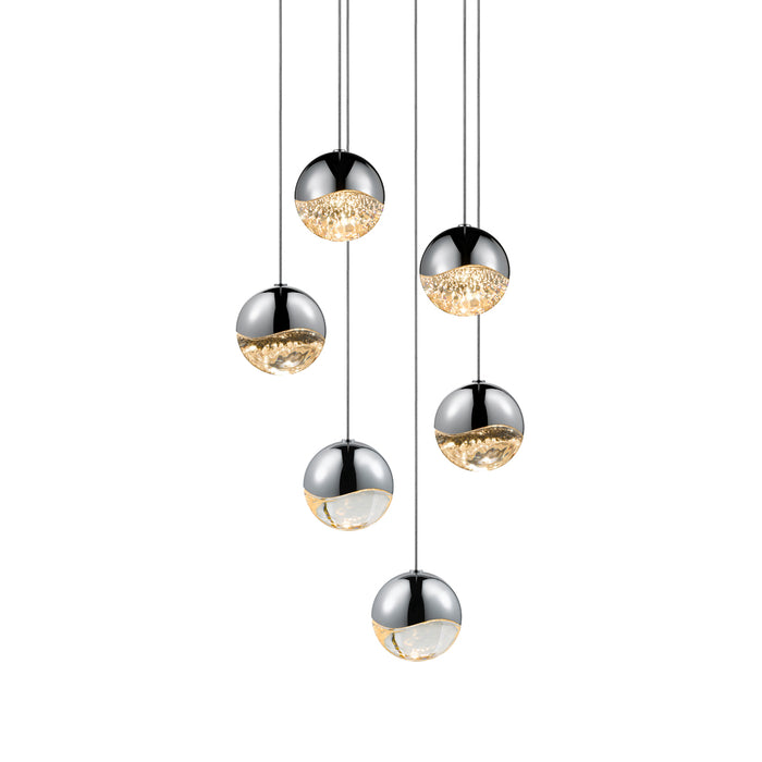 Sonneman - 2915.01-MED - LED Pendant - Grapes® - Polished Chrome