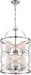 Nuvo Lighting - 60-5329 - Six Light Chandelier - Ginger - Brushed Nickel