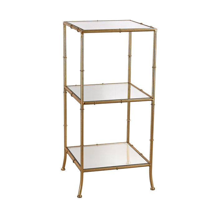 ELK Home - 3200-035 - Shelving Unit - Malacca - Gold Leaf