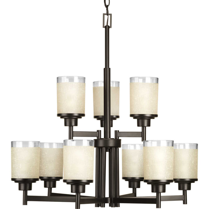 Progress Lighting - P4626-20 - Nine Light Chandelier - Alexa - Antique Bronze