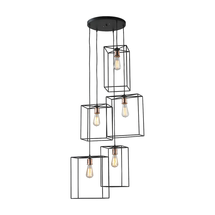 ELK Home - D2735 - Five Light Chandelier - Box - Oil Rubbed Black